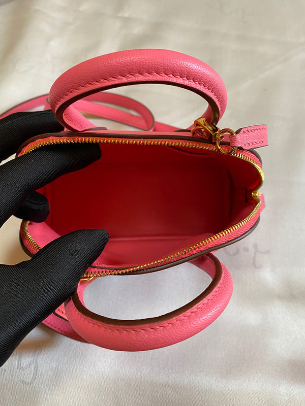 Close-up detail of minimalist bag design