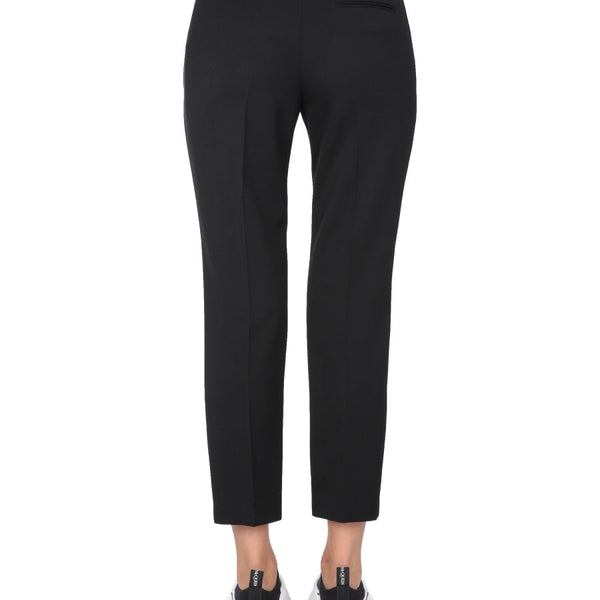 Alexander McQueen Pants? Alexander Mcqueen Women Cropped Straight Trousers Tailored Everyday Designer Pants