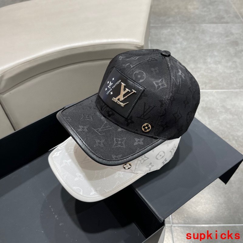 Side view of Louis Vuitton unisex cap