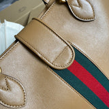 Handle and strap detail of modern everyday-luxe women's handbag – women's luxury accessory
