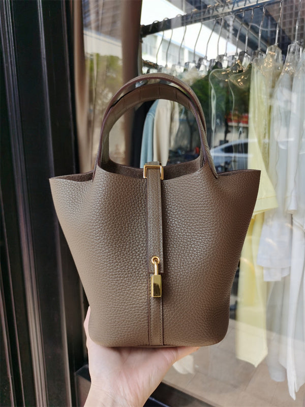 Interior view of elegant premium bag
