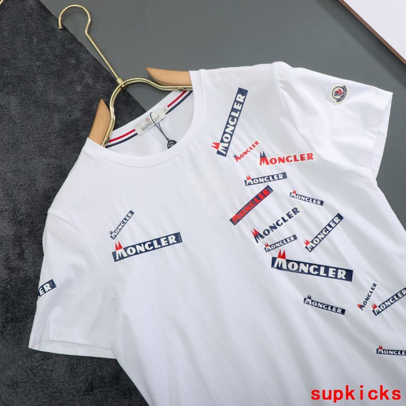 Full styled look of Moncler luxury clothing with tailored silhouette