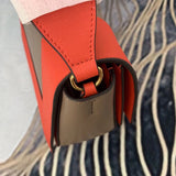 Handle and strap detail of signature elevated women's handbag – women's premium purse