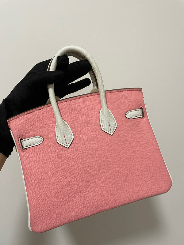 Close-up detail of considered bag design