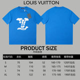 Side profile of Louis Vuitton cotton t-shirt with relaxed-fit cut