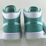 Side profile of Nike soft grey sneakers padded collar comfort