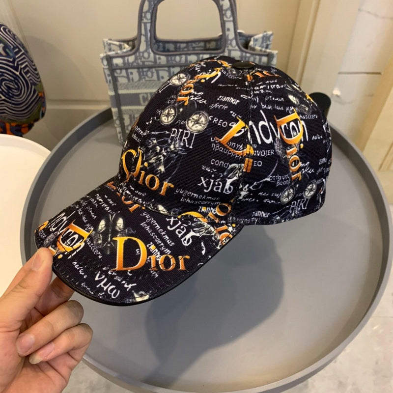 Angled view of Burberry unisex cap