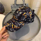 Angled view of Burberry unisex cap