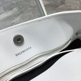 Statement Vegan Leather Handbag - Refined Silhouette | Women's Statement Accessory #915 - texture close-up (image 9) of designer-inspired handbag