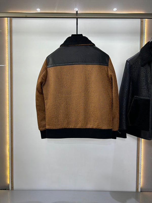Close-up detail shot of Louis Vuitton luxury clothing with everyday silhouette