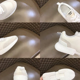 Hermès Camel High-Top Sneakers - Angled View
