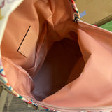 Close-up detail of polished chic women's handbag – women's luxury handbag