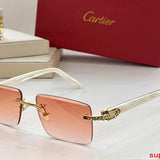 Lifestyle view of Cartier unisex sunglasses
