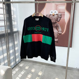 Side profile of Gucci luxury clothing with monogram-inspired silhouette