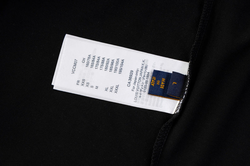 Side profile of Louis Vuitton cotton t-shirt with everyday silhouette