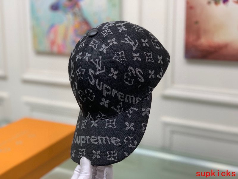 Angled view of Louis Vuitton unisex cap