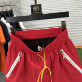 Back view of Rhude luxury clothing with logo-detail design