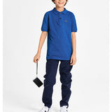 Full styled look of Lacoste luxury clothing with signature branding