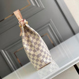 Interior view of structured sleek women's handbag – women's everyday handbag