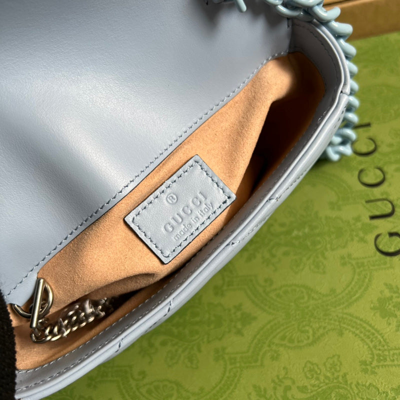 Side profile of statement chic women's handbag – women's premium purse