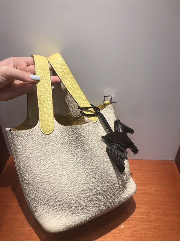 Interior view of elegant premium bag