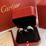 Front view of Cartier unisex jewelry piece
