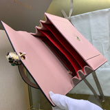 Sleek Vegan Leather Handbag - Understated Luxury Look | Women's Designer-Inspired Purse #1699 - side angle view (image 2) of designer-inspired handbag