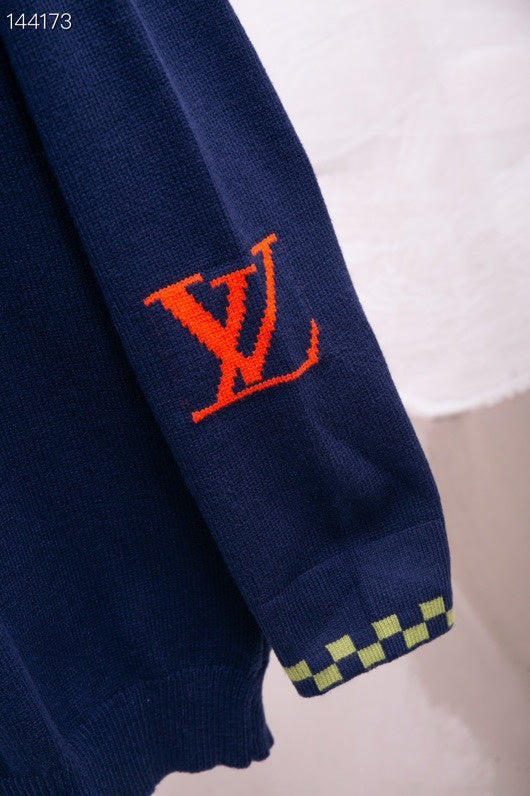 Back view of Louis Vuitton luxury clothing with streetwear-inspired cut