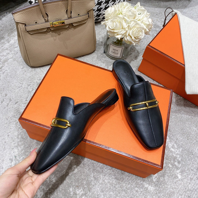 Hermes shoes Style 346 - styled lifestyle view