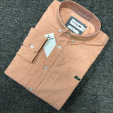 Back view of Lacoste luxury clothing with logo-detail design