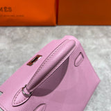 Close-up detail of tailored bag design