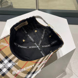 Front view of Burberry unisex cap