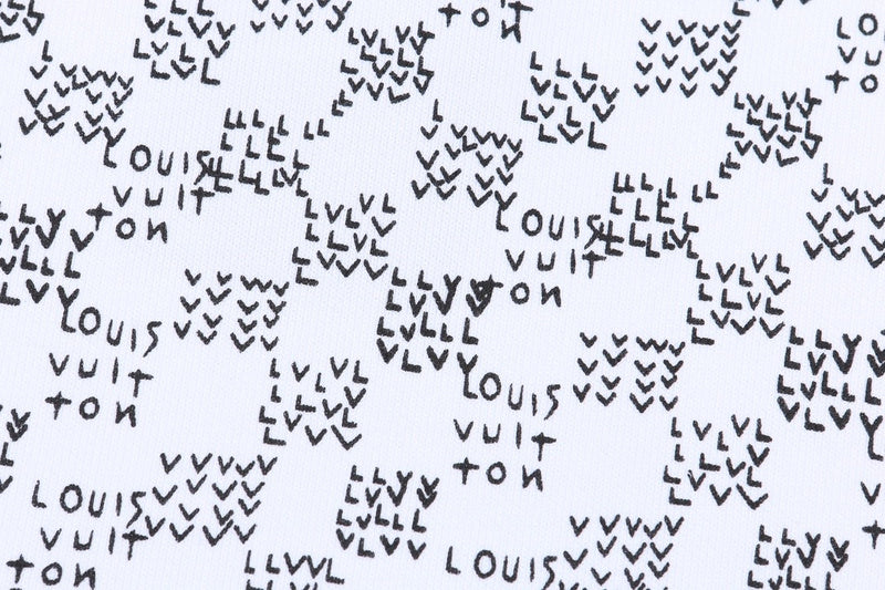 Back view of Louis Vuitton luxury clothing with runway-inspired design