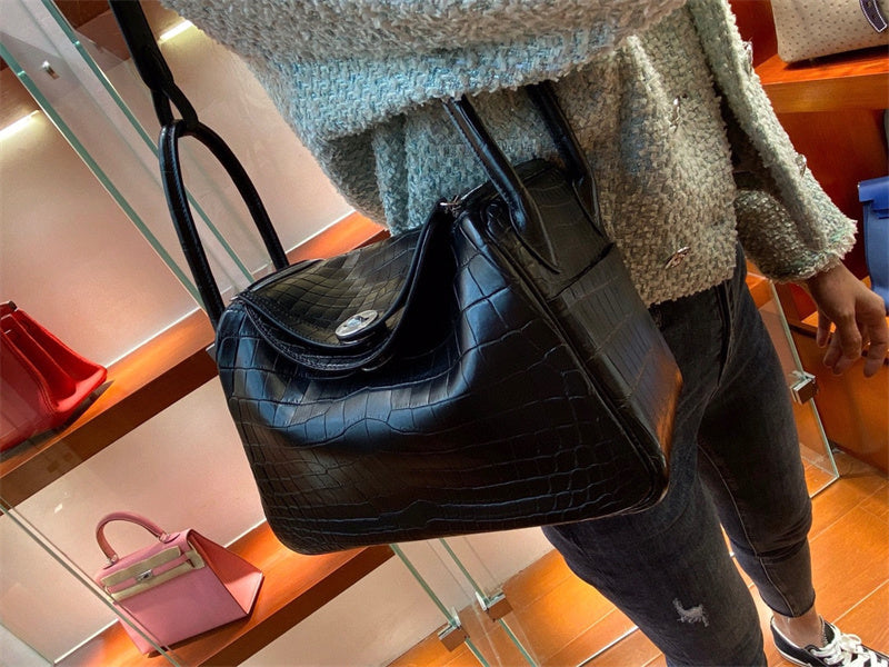  Sleek structured bag front view 7