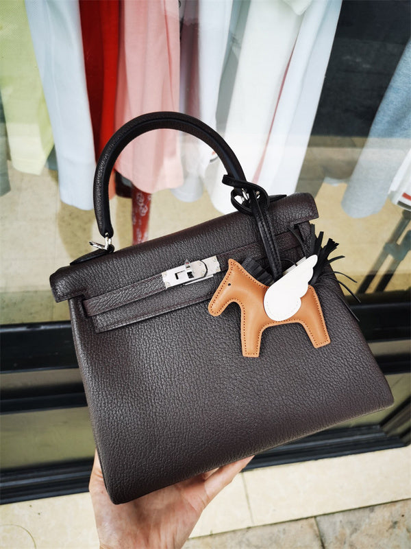  structured crossbody bag styled with outfit