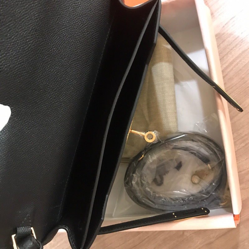 Close-up detail of clean-lined bag design