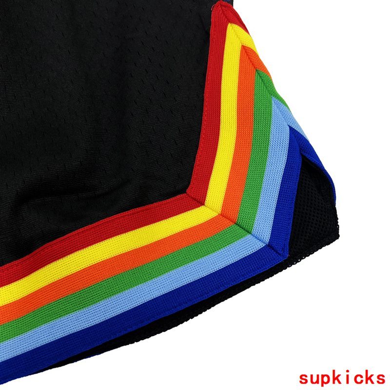 Side profile of Rhude luxury clothing with streetwear-inspired cut