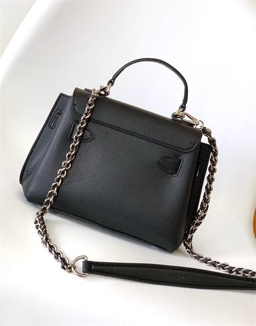  clean-lined shopper bag styled with outfit 12