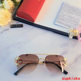 Full view of Cartier unisex sunglasses