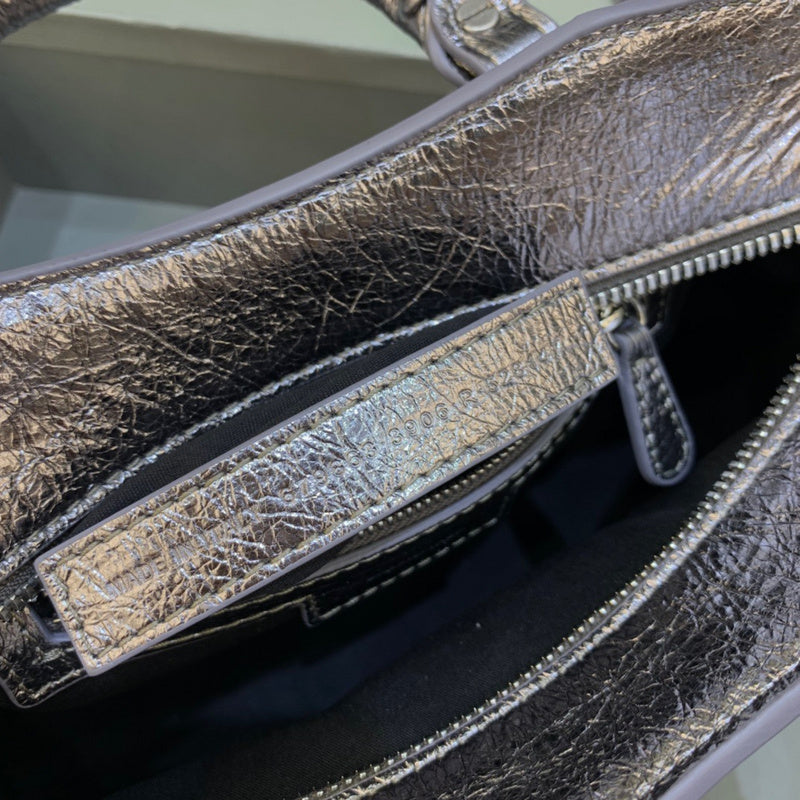 Modern Faux Leather Handbag - Premium Craftsmanship Detailing | Women's Premium Handbag #338 - texture close-up (image 9) of designer-inspired handbag