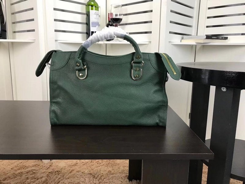 Front view of premium signature women's handbag – women's everyday handbag