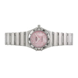 Front view of Omega women's watch