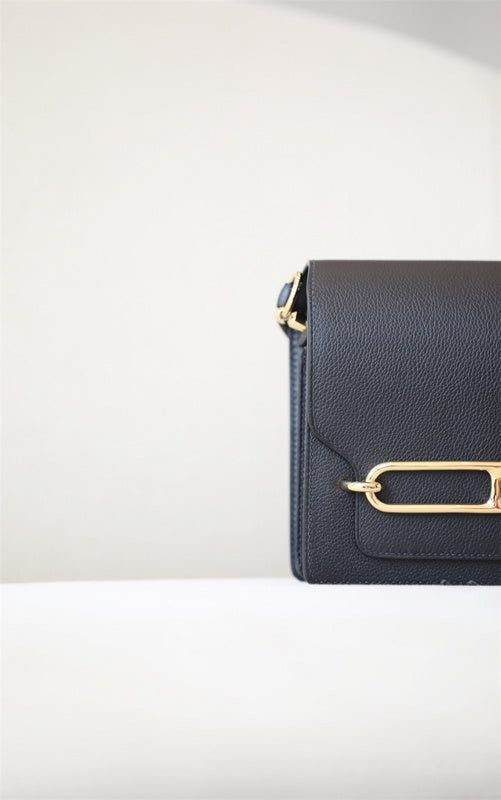  Understated crossbody bag carried on shoulder 10