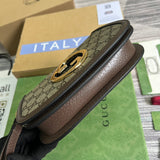 Back view of signature statement women's handbag – women's designer-style accessory