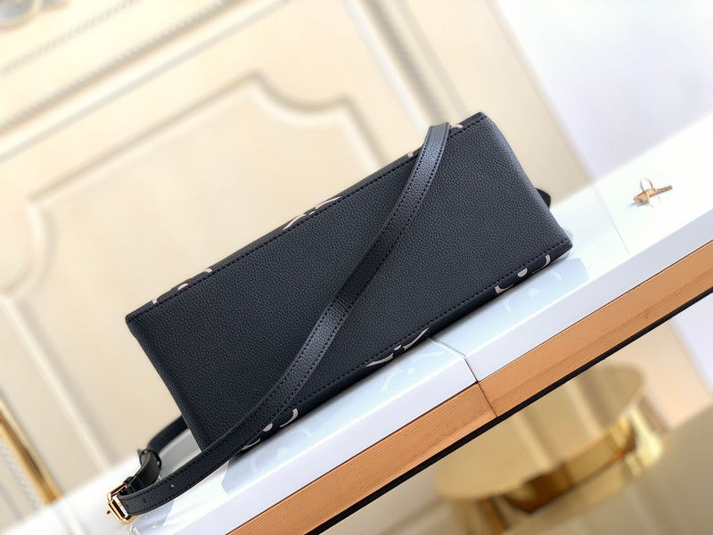 Back view of elevated chic women's handbag – women's everyday handbag