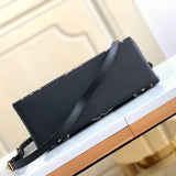 Back view of elevated chic women's handbag – women's everyday handbag