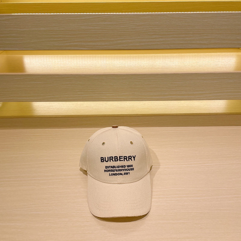 Lifestyle view of Burberry unisex cap