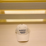 Lifestyle view of Burberry unisex cap
