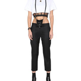 Alexander McQueen premium pants detail and craftsmanship close-up