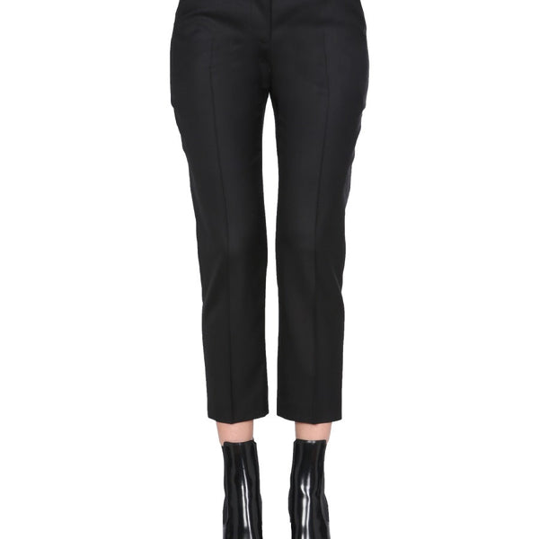 Alexander McQueen Pants? Alexander Mcqueen Women Cropped Trousers Premium Designer Casual Trousers